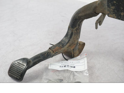 Snett uppifrån på Centralstöd från en Suzuki GSF 1250 -2010 motorcykel.