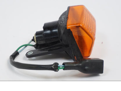 Snett uppifrån på Blinkers från en Honda NX 650 -1992 motorcykel.