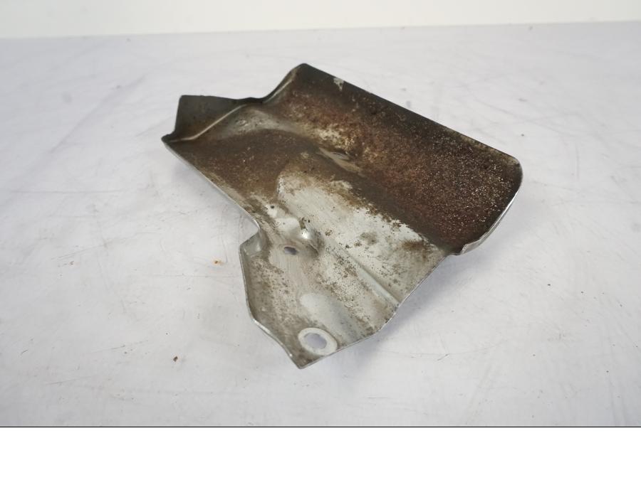 Snett uppifrån på Fotpinnehälskydd från en Honda VFR 750 -1994 motorcykel.