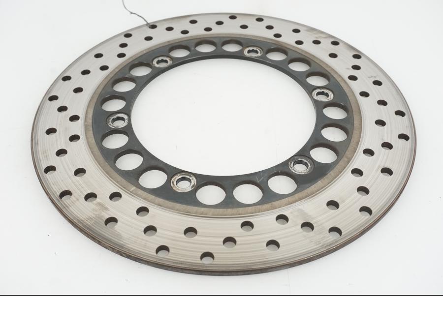 Baksidan på Bromsskiva från en Yamaha XJ 900 -1997 motorcykel.