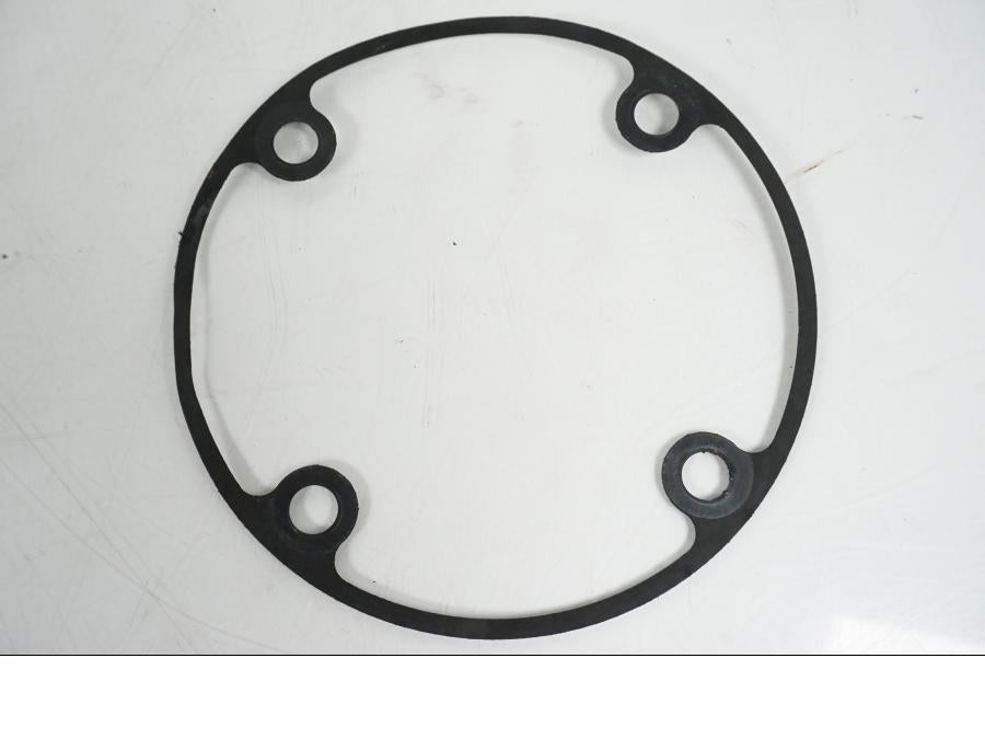 Baksidan på Bromsskiva från en Kawasaki Z 750 -2006 motorcykel.