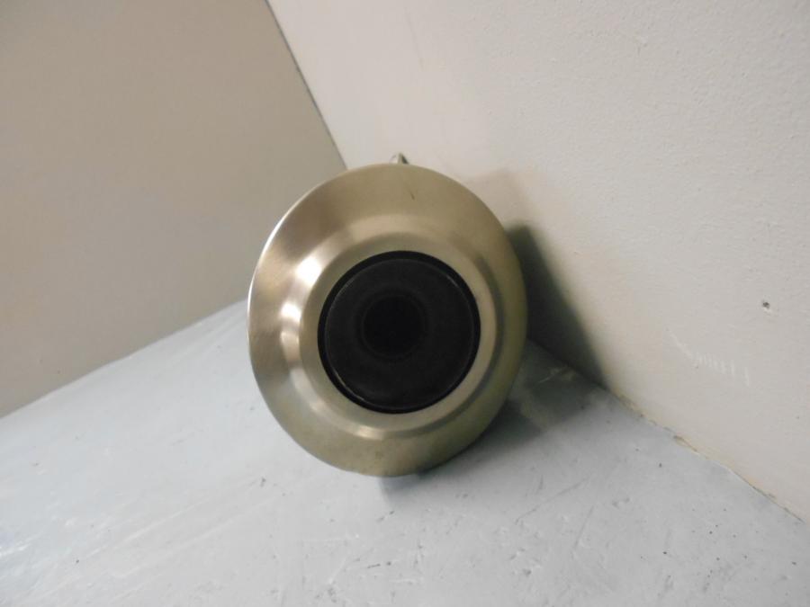 Höger sida på Ljuddämpare från en Ducati Monster 696 -2009 motorcykel.