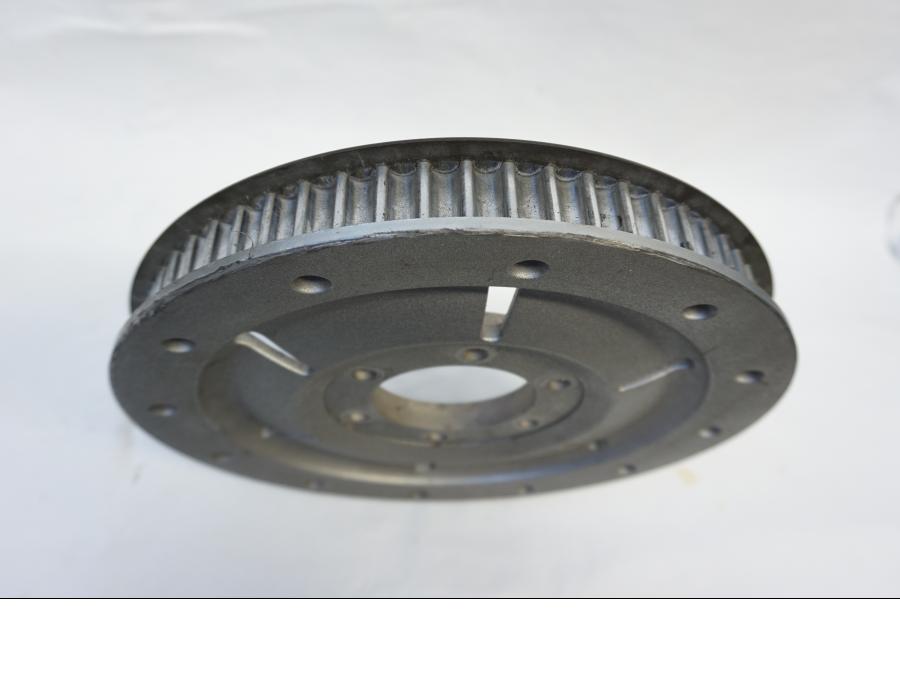 Höger sida på Remhjul från en Kawasaki VN 900 -2006 motorcykel.