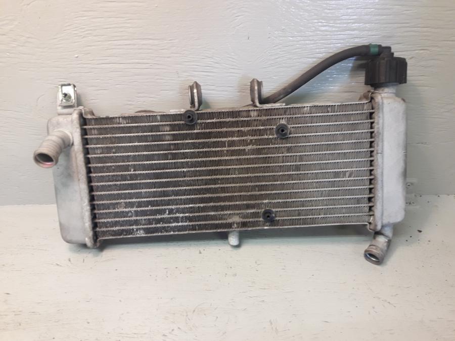 Framsidan på Vattenkyl från en Aprilia RS 125 -2017 motorcykel.