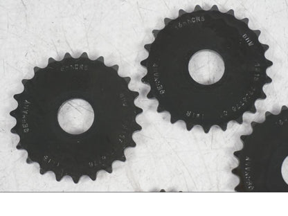 Baksidan på Kamkedjedrev från en BMW R NineT -2017 motorcykel.