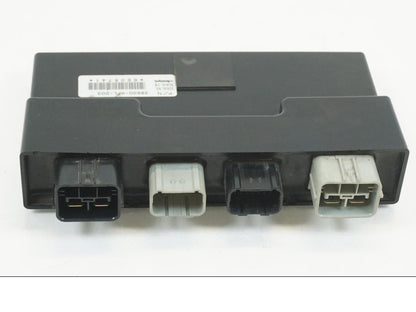 Baksidan på ABS styrenhet från en Honda CBR 1000 RR -2010 motorcykel.