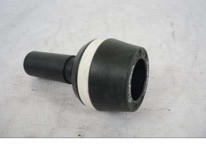 Snett uppifrån på Kraschpuckar från en Kawasaki ER-6N -2012 motorcykel.