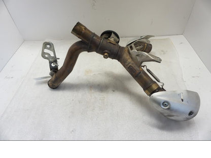 Framsidan på Grenrör från en Ducati Monster 796 -2013 motorcykel.