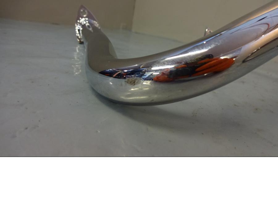 Vänster sida på Motorskyddsbåge från en Indian Chieftain Classic -2019 motorcykel.