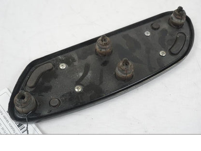 Vänster sida på Fotplatta från en H-D Street Glide FLHX -2012 motorcykel.