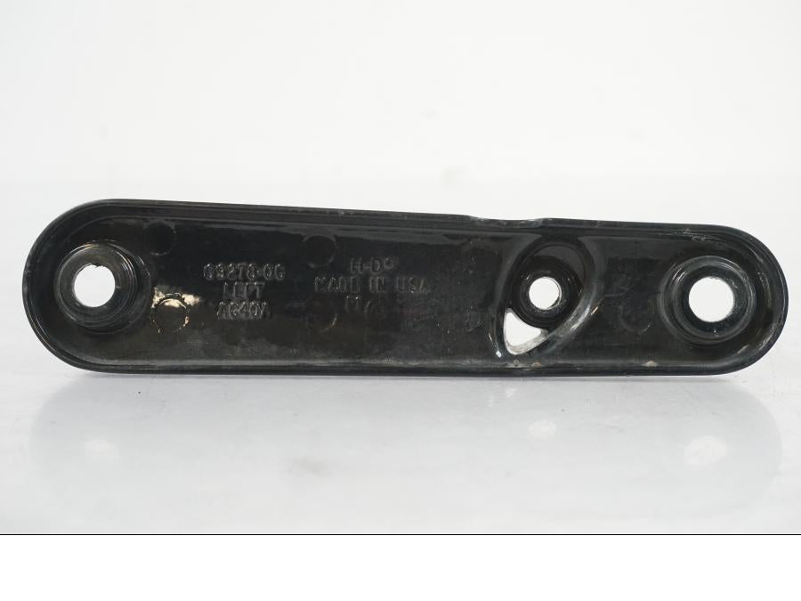 Snett uppifrån på Blinkersfäste från en H-D Street Glide FLHX -2012 motorcykel.