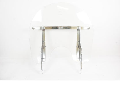 Baksidan på Vindruta från en H-D Harley diverse -2010 motorcykel.