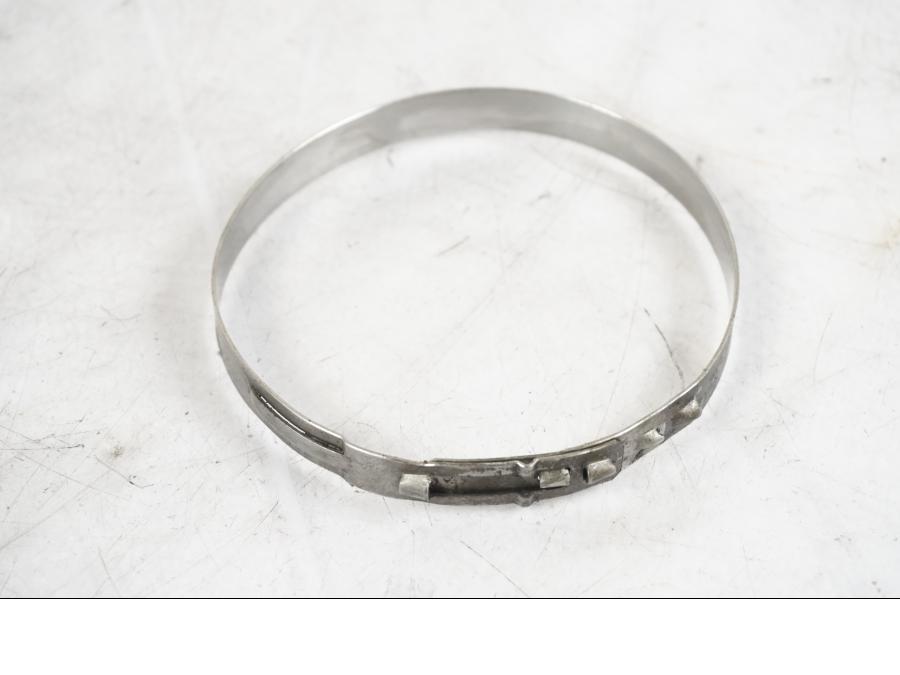 Snett uppifrån på Insugsgummi från en BMW R 1200 GSA -2014 motorcykel.