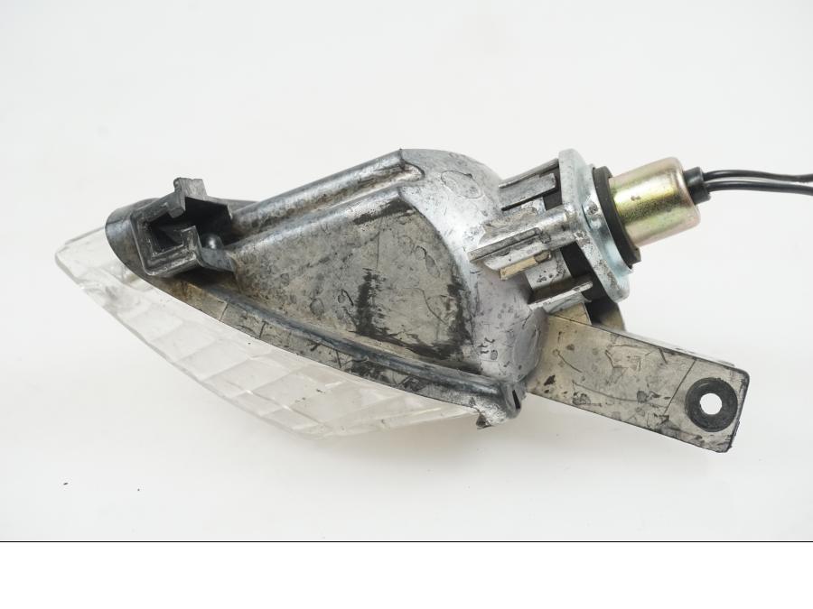 Snett uppifrån på Blinkers LED från en Suzuki GSX-R 750 -2009 motorcykel.