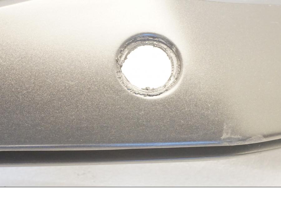 Vänster sida på Bakvinge från en KTM 125 Duke -2015 motorcykel.