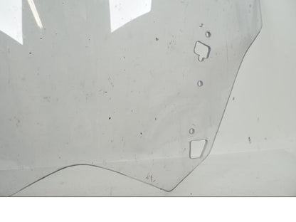 Baksidan på Vindruta från en Yamaha FJR 1300 -2018 motorcykel.