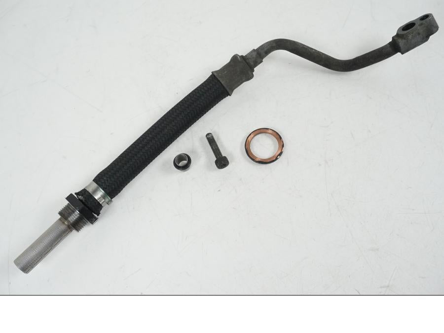 Framsidan på Oljekylslang från en Yamaha XT 660 X -2005 motorcykel.