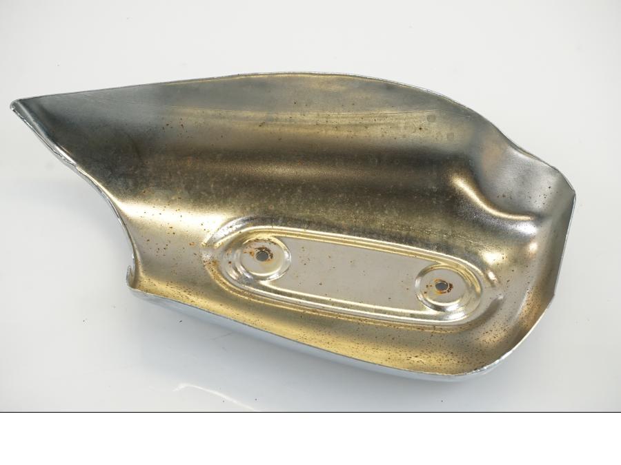 Snett uppifrån på Luftburksdekor från en Triumph Legend TT -2001 motorcykel.