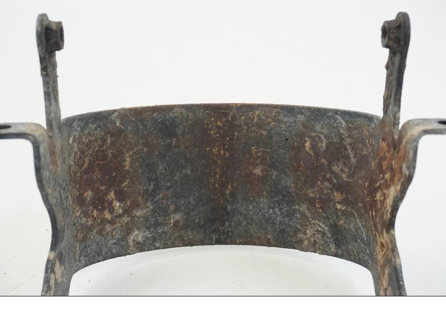 Snett uppifrån på Gaffelbrygga från en Honda XL 1000 V -1999 motorcykel.