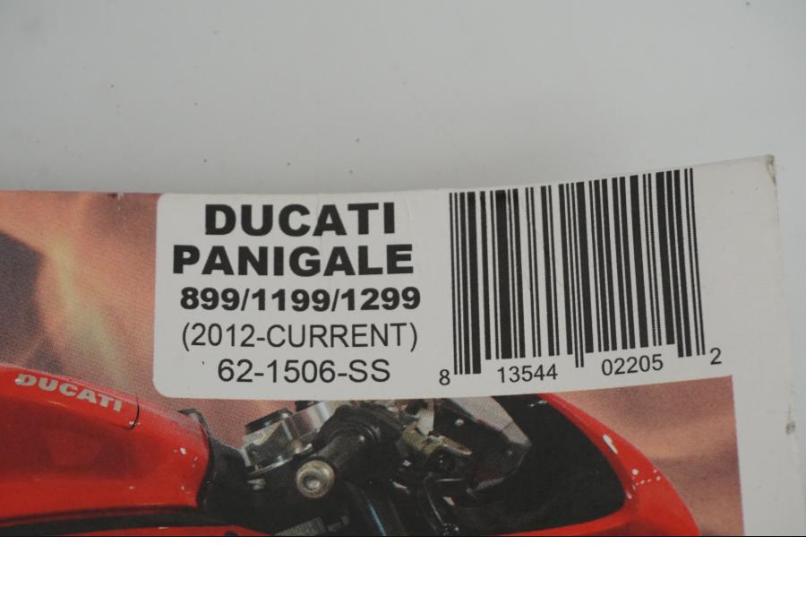 Framsidan på Tankpads från en Ducati Panigale -2012 motorcykel.