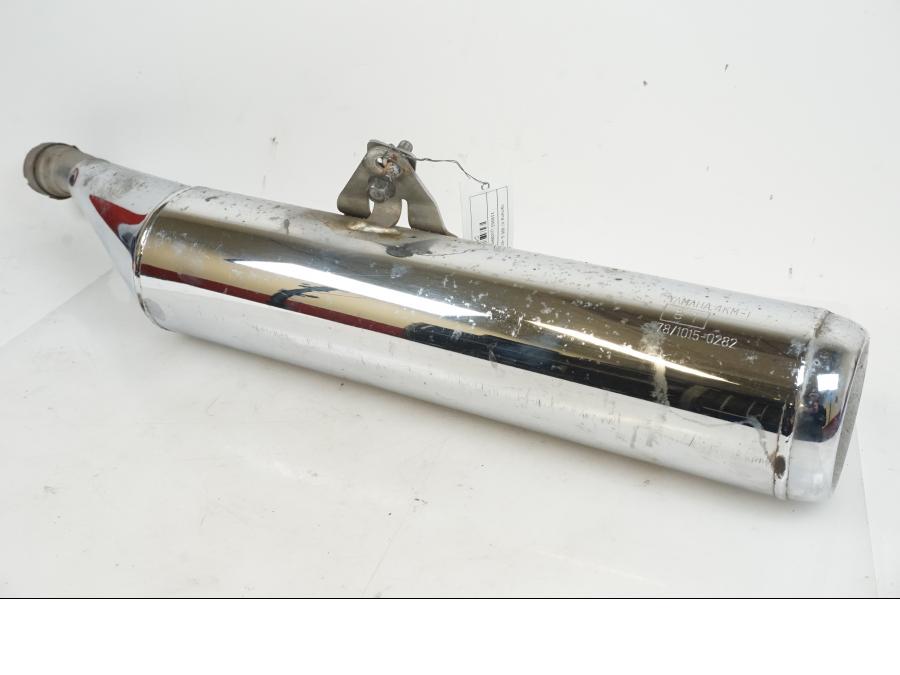 Framsidan på Ljuddämpare från en Yamaha XJ 900 S -1997 motorcykel.