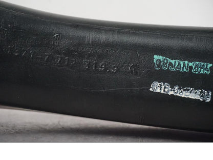 Snett uppifrån på Luftburksnorkel från en BMW K 1600 GTL -2015 motorcykel.