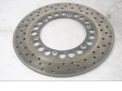 Framsidan på Bromsskiva från en Yamaha YZF 1000 R1 -1998 motorcykel.