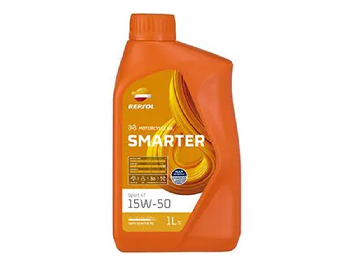 Repsol Smarter Sport 4T 15W-50. Delsyntet. 1L